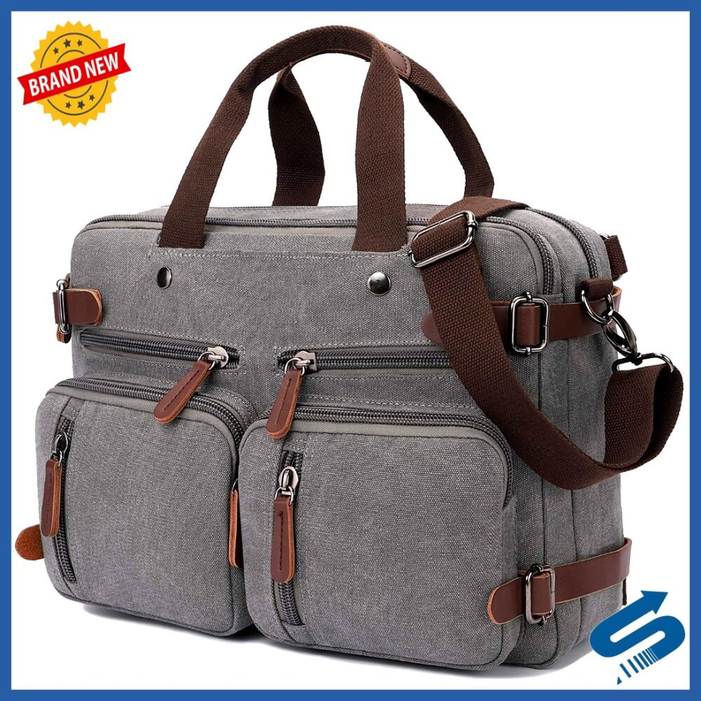 Convertible Laptop Backpack Multi-Functional Trav… - image 1